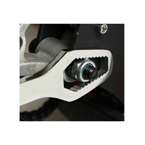 Multifunktionell plommonnyckel dubbeländad justerbar öppen nyckel