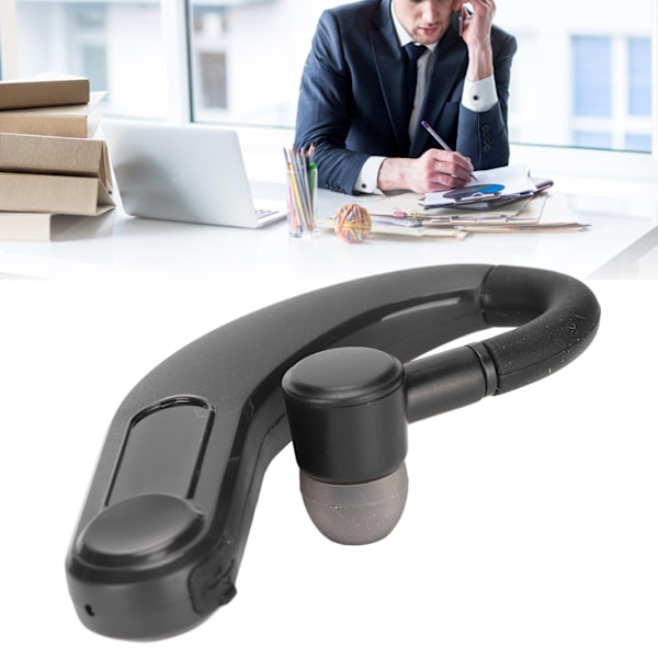 Trådlöst Bluetooth-headset Röststyrning Svara Samtal Vattentät Design Bekväm Och Lätt Handsfree-headset För Bilkörning Gym Företag Med Dubbla