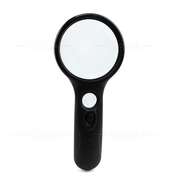 Forstørrelsesglas med 3X 45X lys, belyst læseforstørrelsesglas, Ma