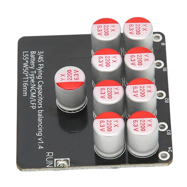 5-strängars litiumbatteri aktiv equalizer 2,2V till 4,5V universell aktiv equalizer-balanserare NCM LFP batteri equalizer