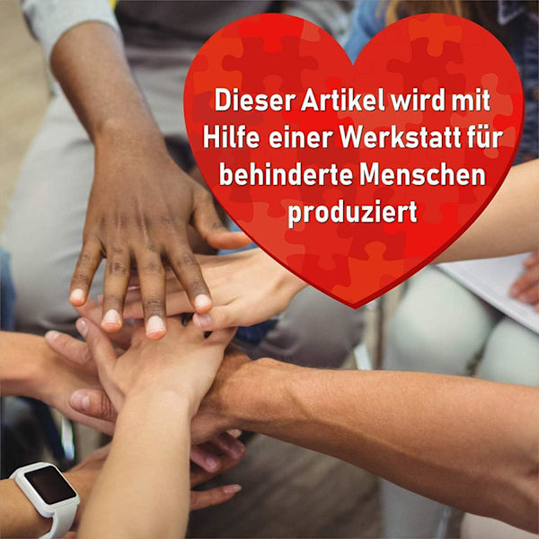 24 Kraftpapiertüten mit 24 weihnachtlichen Aufklebern Schick