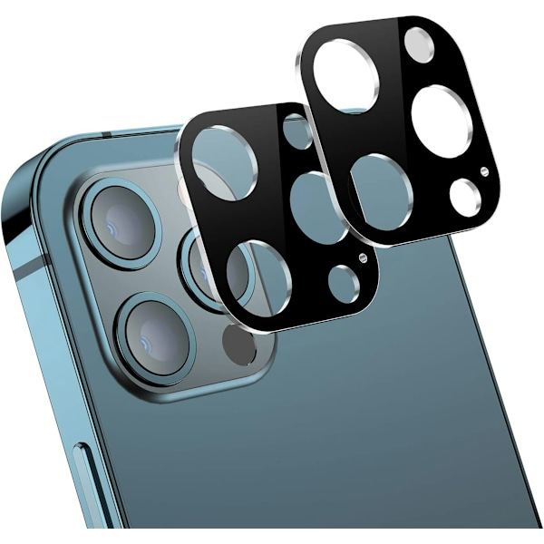 2-Pack iPhone 13 Pro Kamera Lins Skydd i Härdat glas