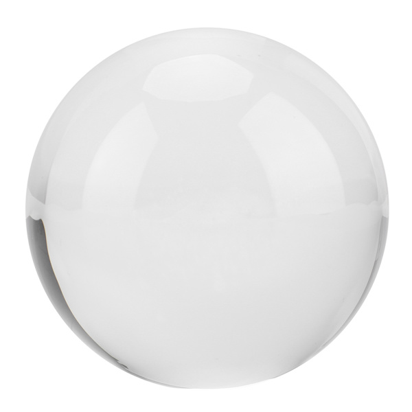 8 cm klar kristallkula transparent galaxier sfär förmögenhetskula