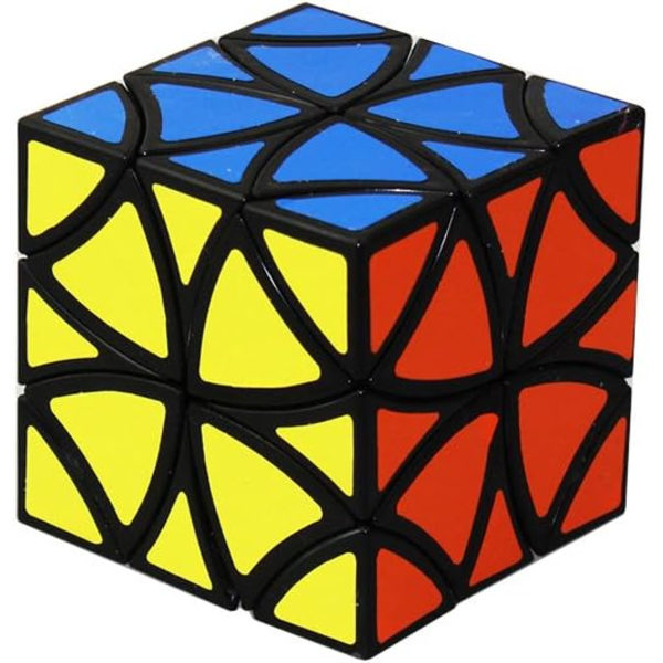 Rubiks Cube 12 akser Irregulær Rubiks Cube Sort (Blomster Rubiks