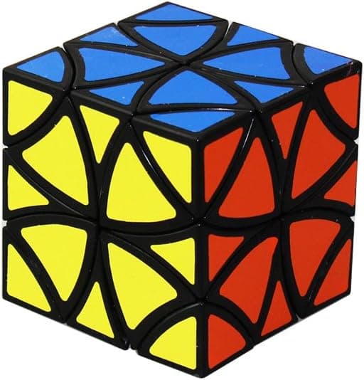 Rubiks kube 12 akser Irregulær Rubiks kube svart (Blomst Rubiks