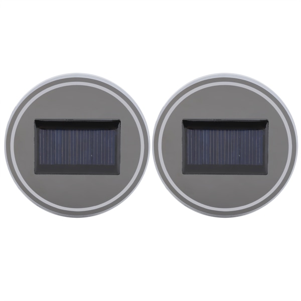 2 st solcells LED-list, akrylkoppdyna, flaskbottenmatta för