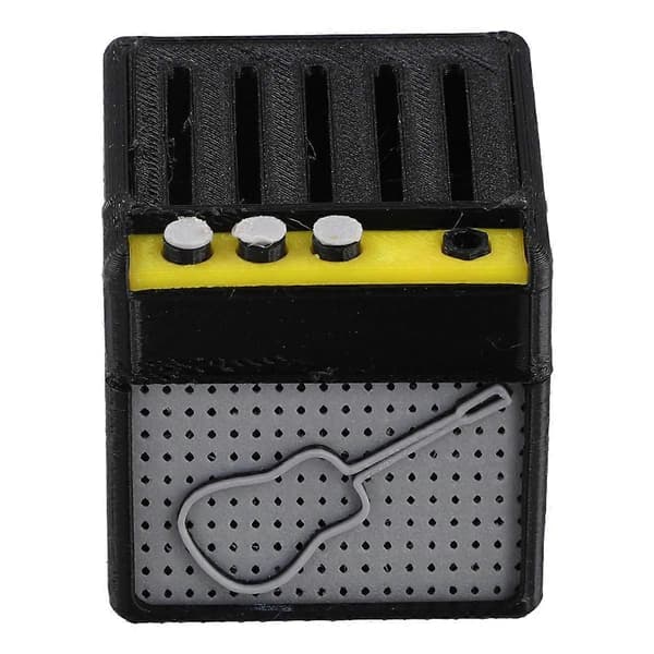 Gitarrplektrumhållare, Gitarrplektrumdisplayfodral, Minigitarrplektrumbox Gitarrplektrumförvaring
