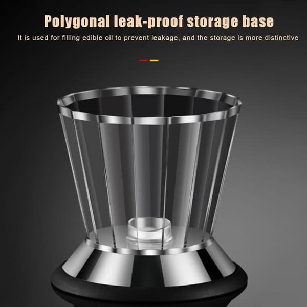 Droppfri glas honungsdispenser med stativ sirapsdispenser