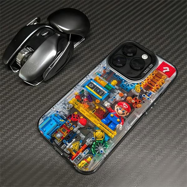Mekanisk Mario Telefondeksel - Kompatibel med iPhone 12 mini A