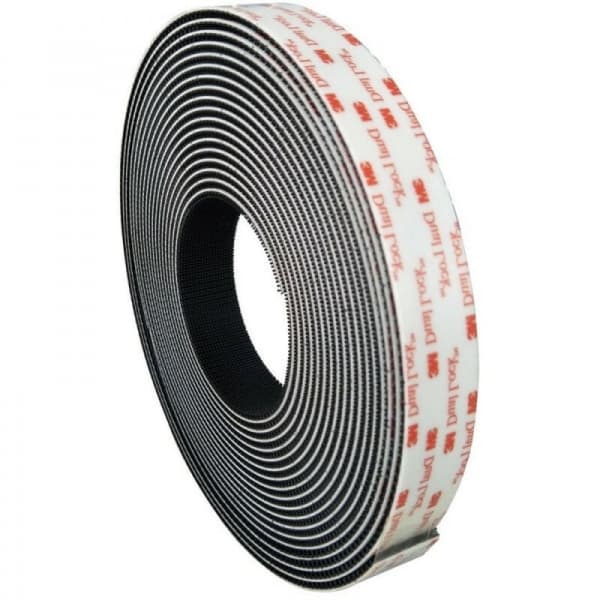 Avtakbar Ultra-Resistent Dobbel Lås Union Borrelås 3M SJ3550 4 meter lang