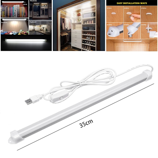 5V Under Cabinet Lights Closet Lights USB Rechargeable LED