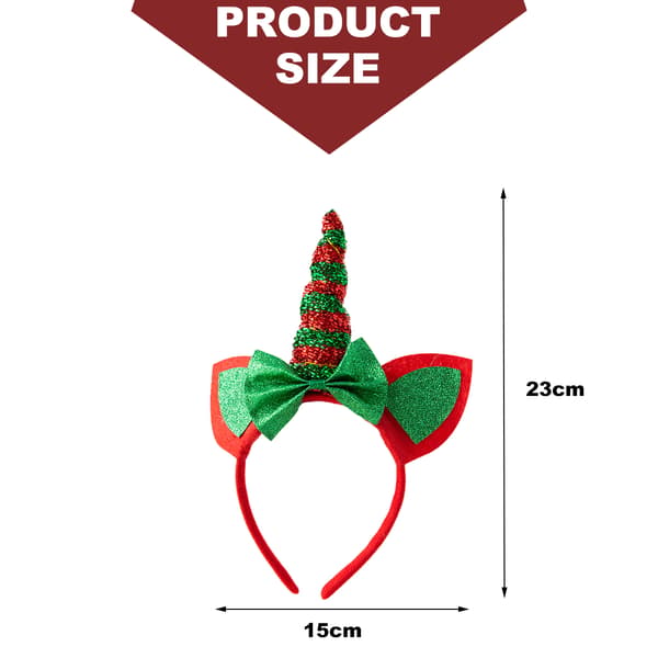 Julepynt, pannebånd for barn og voksne, rekvisitter til julebord