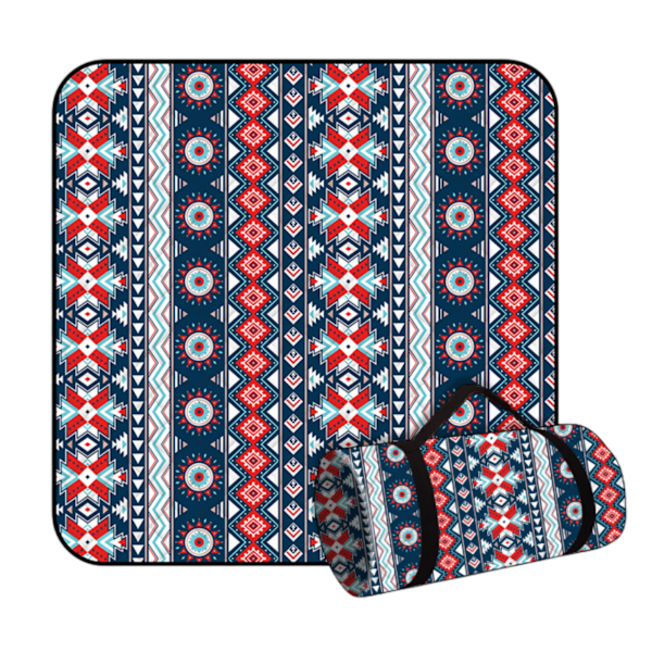 Picknickfiltar, Boho Picknickmatta Vattentät Vikbar, Extra Stor Tjock, Sandtät Överdimensionerad Utomhusmatta, för Fester, Camping, Park, Resor, Style 4