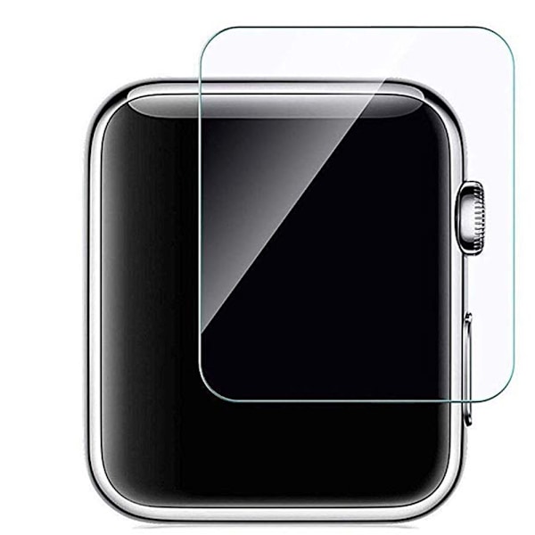 HD 2.5D Standard Skärmskydd för iWatch 4/5 40mm och 44mm Transparent/Genomskinlig 40mm Transparent/Genomskinlig 40mm