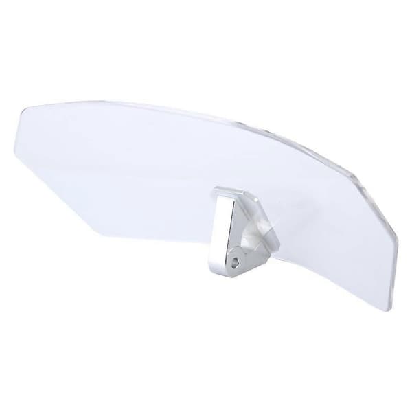 Universal motorcykel justerbar vindruta vindavvisare vindruta (transparent)