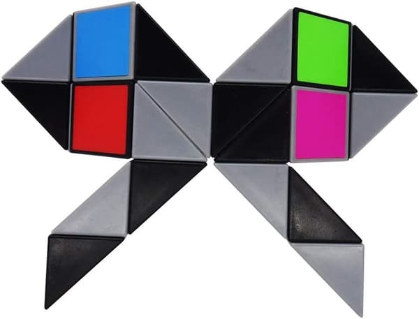 24-delt Magic Snake - Magic Snake Cube Puzzle - Snake Cube - Chi