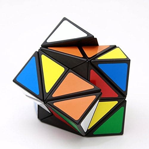 12-axlig rektangulär hexagonal kub svart oregelbunden kub (helikopter)