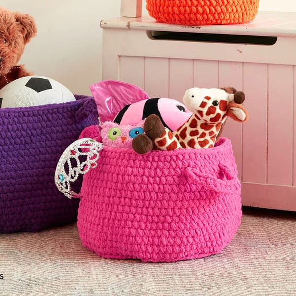 Blanket Brights™ #6 Super Bulky Polyestergarn, Lys Rosa 300g, 201 meter (4-pakning)
