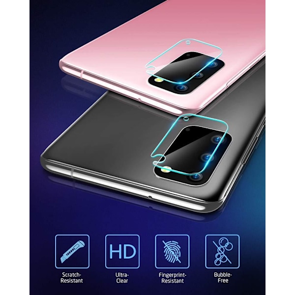 3-pack C4U® Kamera linsskydd i härdat glas för Galaxy S20+