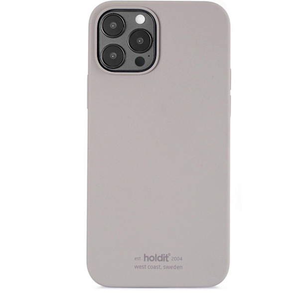 iPhone 12 Pro Max - holdit Mobilskal Silikon - Taupe Taupe