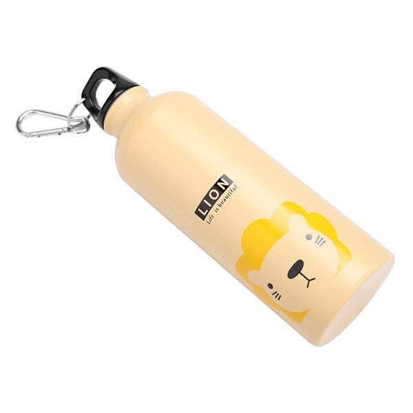 500 ml aluminiumtecknad mugg utomhus resor sport camping vandring