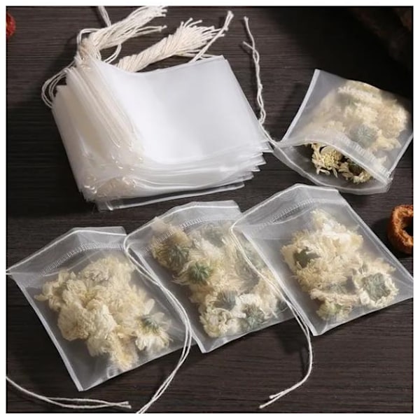 Tomma tepåsar för löste - teabags 100st -