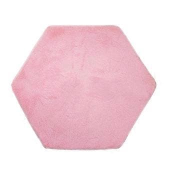 Plysj Barne Telt Teppe Soverompute Erstatning - Heksagonal Rosa()