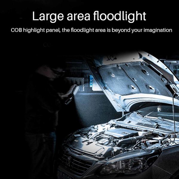 Bärbar LED-arbetslampa Flood Lights USB-laddningslampa för