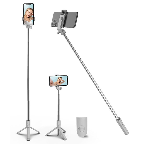 Bärbar Selfie Stick, Stativ för handhållen telefon med