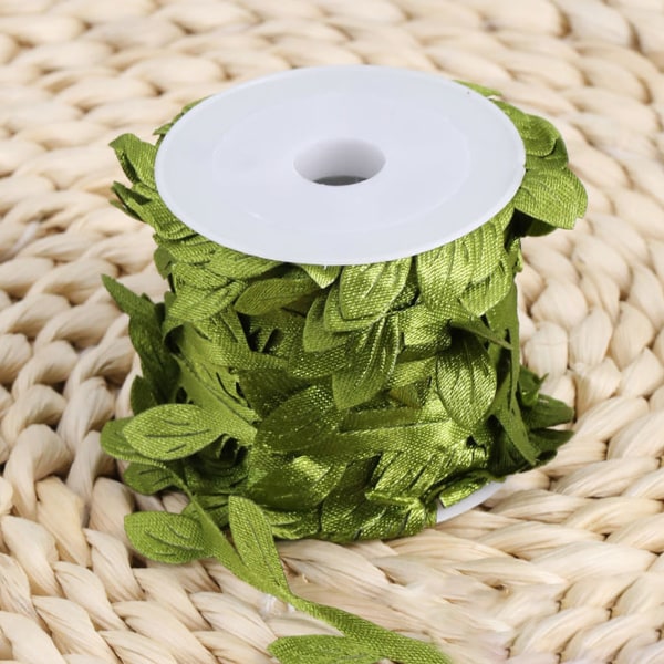 20M Twine Green Leaf Jute 5MM Rope Hemp Burlap Ribbon String