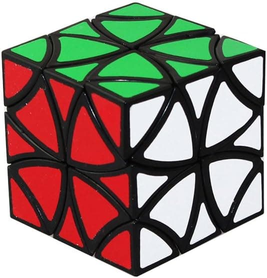 Rubiks kube 12 akser Irregulær Rubiks kube svart (Blomst Rubiks