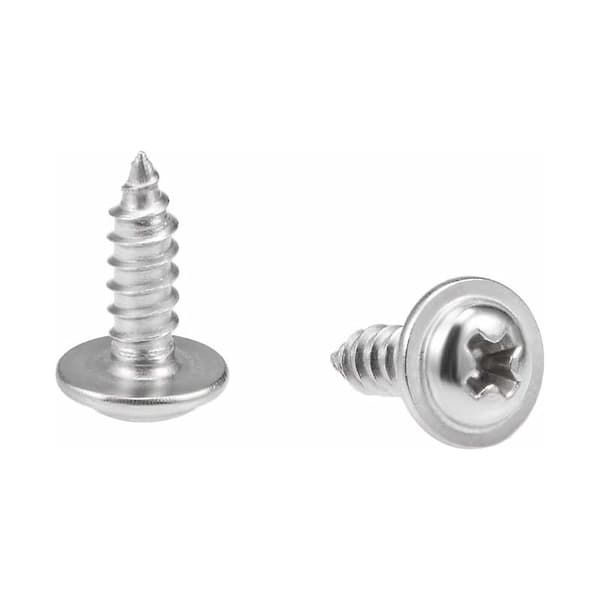 2.6x8mm Phillips Pan Hode Selvskruende Skrue med Skive 30
