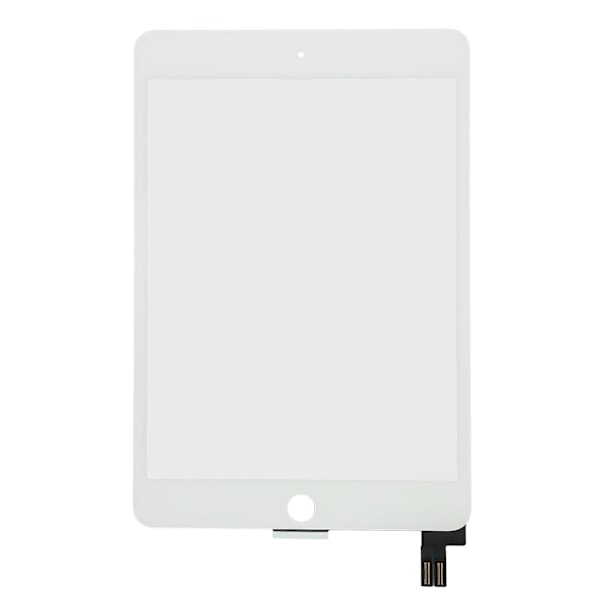 Pekskärm för IOS Tablet Mini5 Vit Look Härdat Glas Digital Pekskärm Ersättning