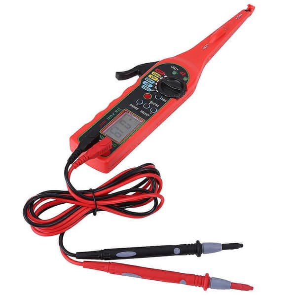 Automatisk krets tester multimeter lampe bil reparasjon bil elektrisk diagnose verktøy rød