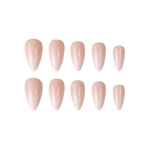 3 set 24 st Almond Falska Naglar Tips Konstgjorda Naglar Press on