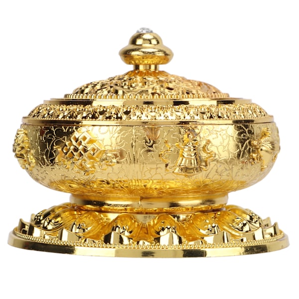 Rökelsebrännare i Metall Antik Arabisk Rökelsebrännare Med Utsökt Hantverk Retro Stil Design Stark Och Hållbar För Dekorationer Ornament Metall