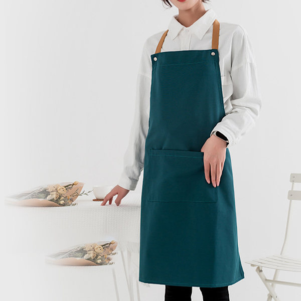 1 st tjock denim canvas förkläde skräddarsydd vattentät hem