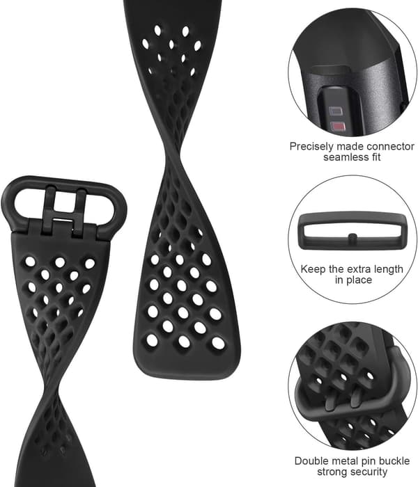 Yhteensopivat rannekkeet Fitbit Charge 4 / Fitbit Charge 3 / -laitteille