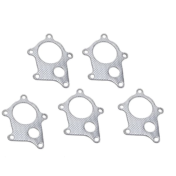 5 STK Eksosmanifoldpakningssett for T3/T4 T04E 5-bolts nedløpsrør Intern Wastegate-aktuator