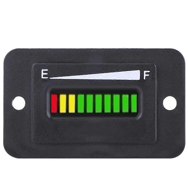 48V LED Digital Batteriindikator Måler for Golfbil