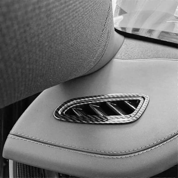 Bilens side dashbord øvre luftventil deksel trim dekorasjon karbonfiberfarge for Seal / ATTO 4