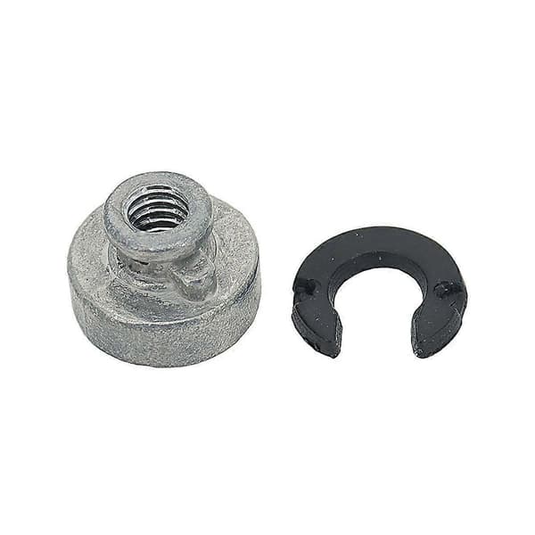 Motorsykkel Baksete Bolt Skrue Monteringsmutter for Glide Softail, 10 STK