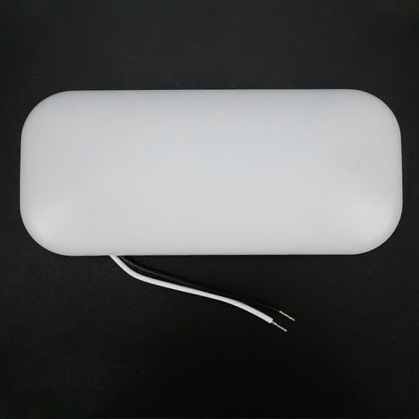 Bobiltaklys LED 500LM 12V 6000K Hvitt Bilinteriørbelysning for Bobiler Campingvogner Yachter Med Bryter