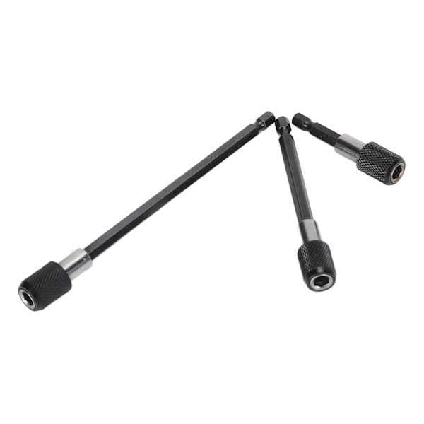 Magnetisk Borrförlängare Snabbkopplings Skruvmejsel Bitshållare Sexkantsskaft Förlängningschuck Adapter Set Snabbväxlings Bitshållare Hållbart Krom Vanadin