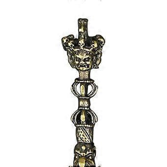 Mini Vajra Mortel Ornament Dekorationer Feng Hästhuvud Koppar för()
