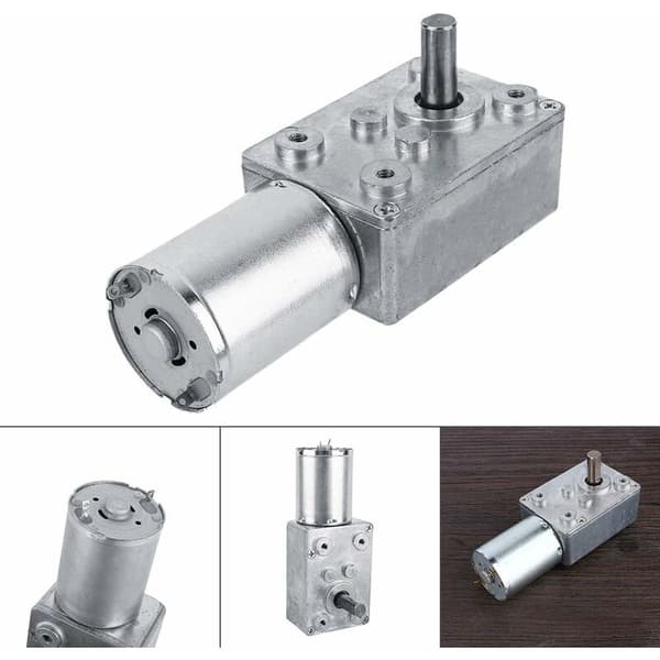 DC 12V Reversibel Högt Vridmoment Maskinväxelmotor 30Rpm Reduktion E