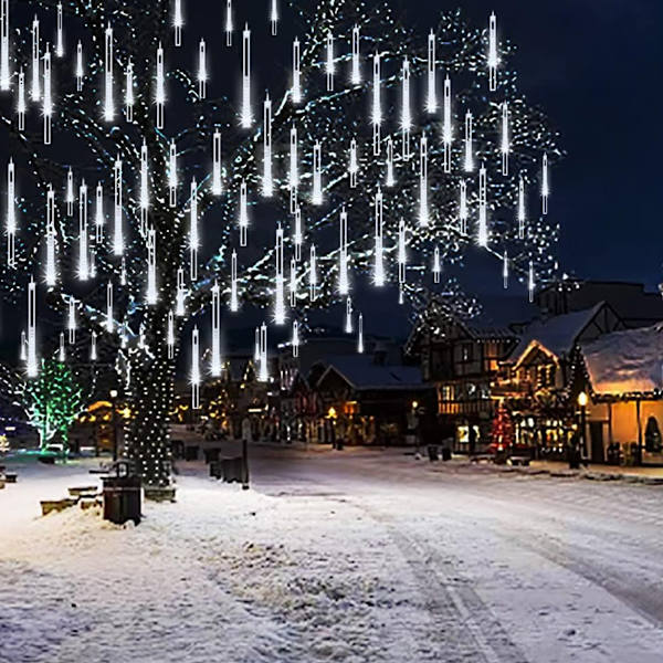 Christmas Lights Outdoor, Meteor Shower Lights Falling Rain
