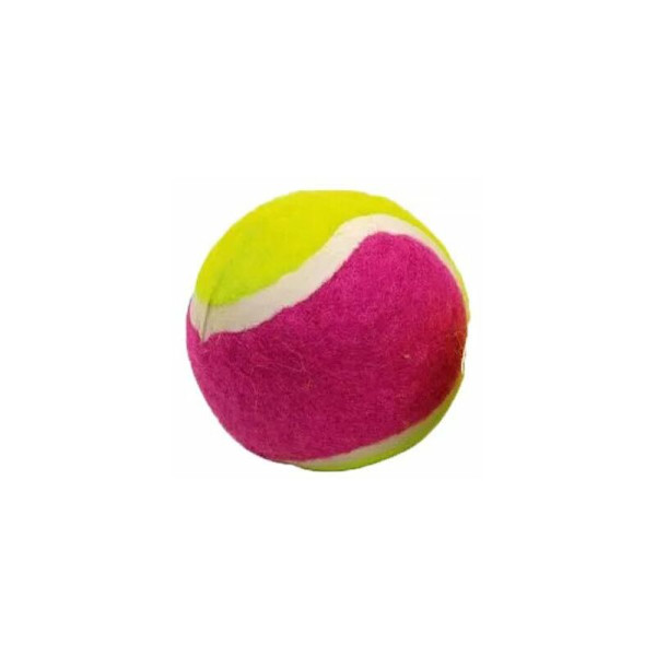 Mini Gummi Kat Tennisbolde, Tilfældig Farve (3 stk)