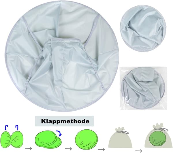 Hårklippningskapper til voksne/børn, skægbarberingsforklæde, paraply