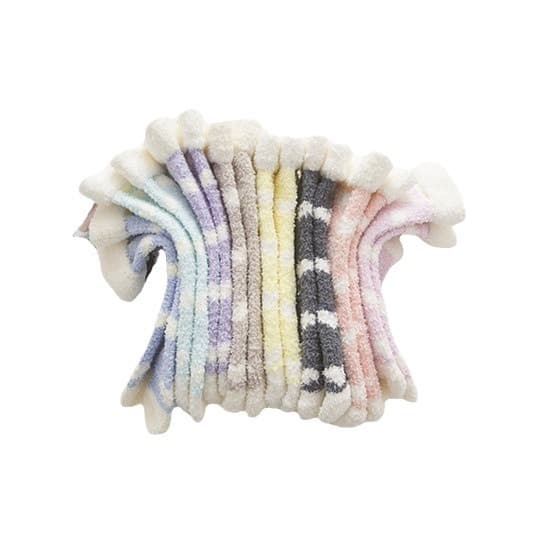 Dames varme og super bløde plys slippersokker, vinter fluffy mid-tube sokker